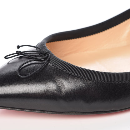 Christian Louboutin Shiny Nappa Solasofia Flats 39 Black 13 of 17