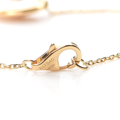 Cartier 18K Yellow Gold Diamond Mother of Pearl Amulette de Cartier Bracelet 4 of 7