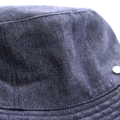 Hermes Denim Eden Bucket Hat 56 Indigo 11 of 11