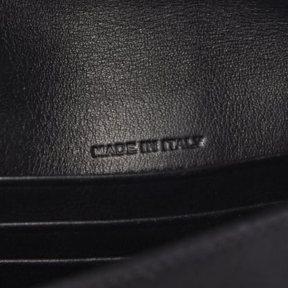 Saint Laurent Calfskin Monogram Tri Pocket Crossbody Bag Black 9 of 11