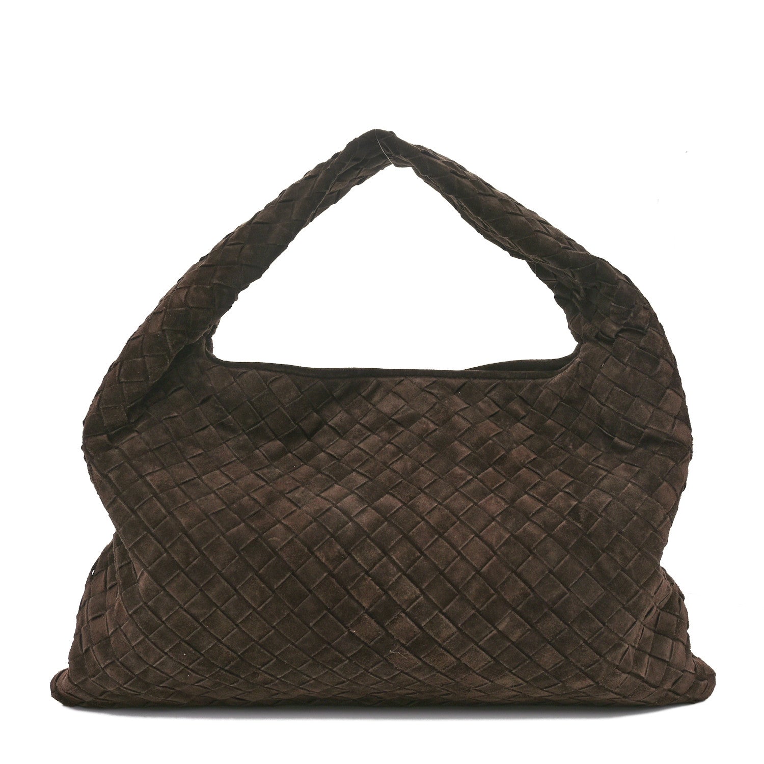Bottega Veneta Suede Intrecciato Small Hop Fondant 1 of 11