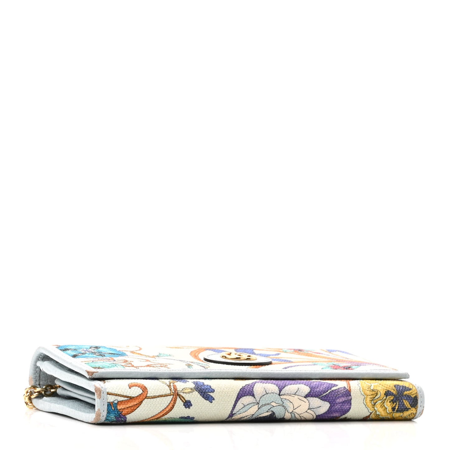Canvas Flora Wallet On Chain Light Blue