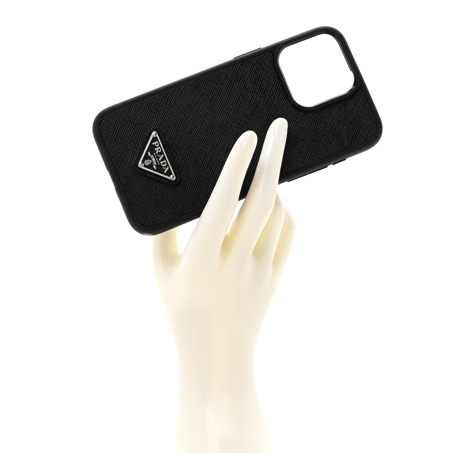 Prada Saffiano iPhone 15 Pro Max Case Black 2 of 8