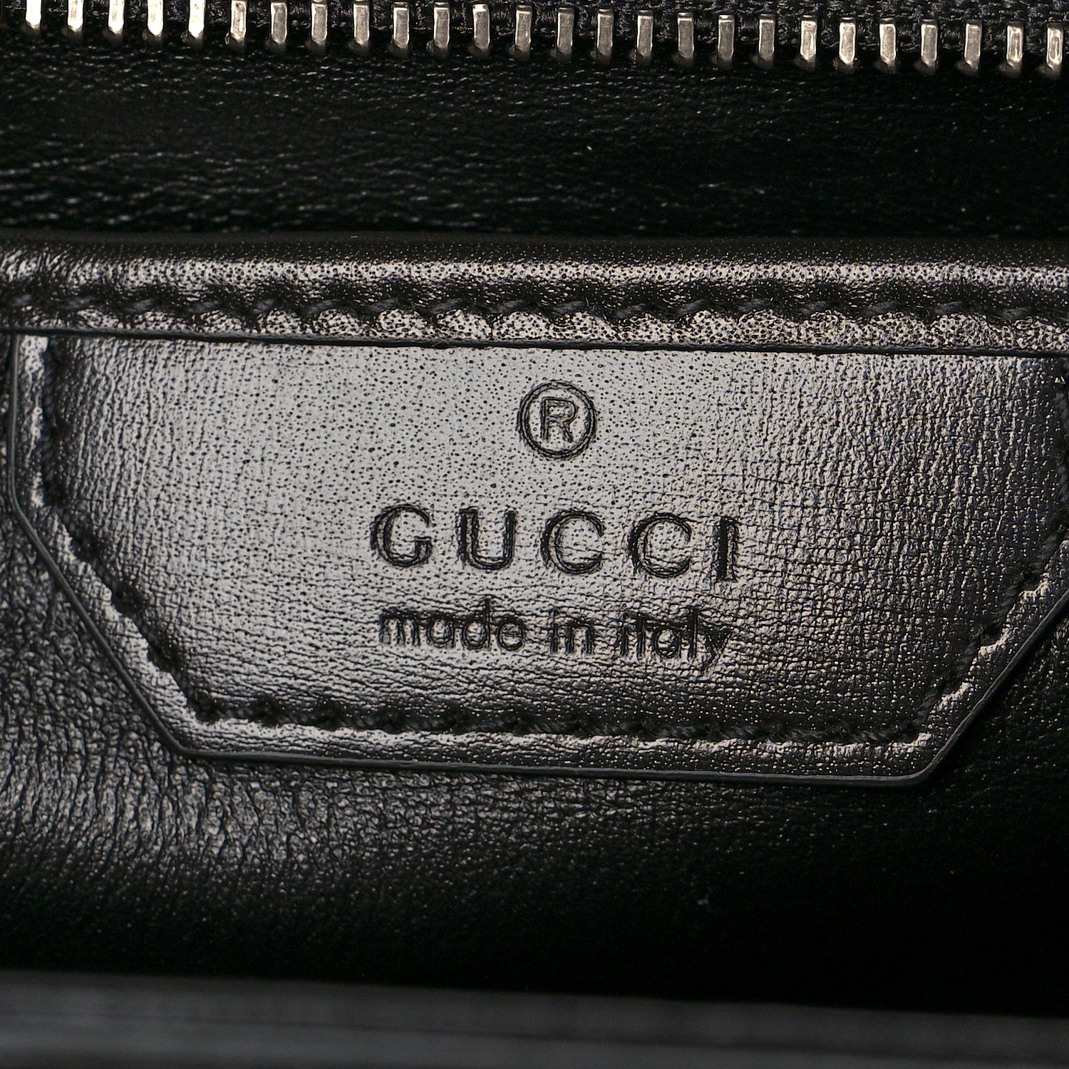 Gucci Boarded Dyana Lux Calfskin Web Monochrome Small Bamboo 1947 Top Handle Bag Black 6 of 10