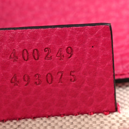 Gucci Pebbled Calfskin Embellished Guccify Small Dionysus Shoulder Bag Rosa 8 of 11