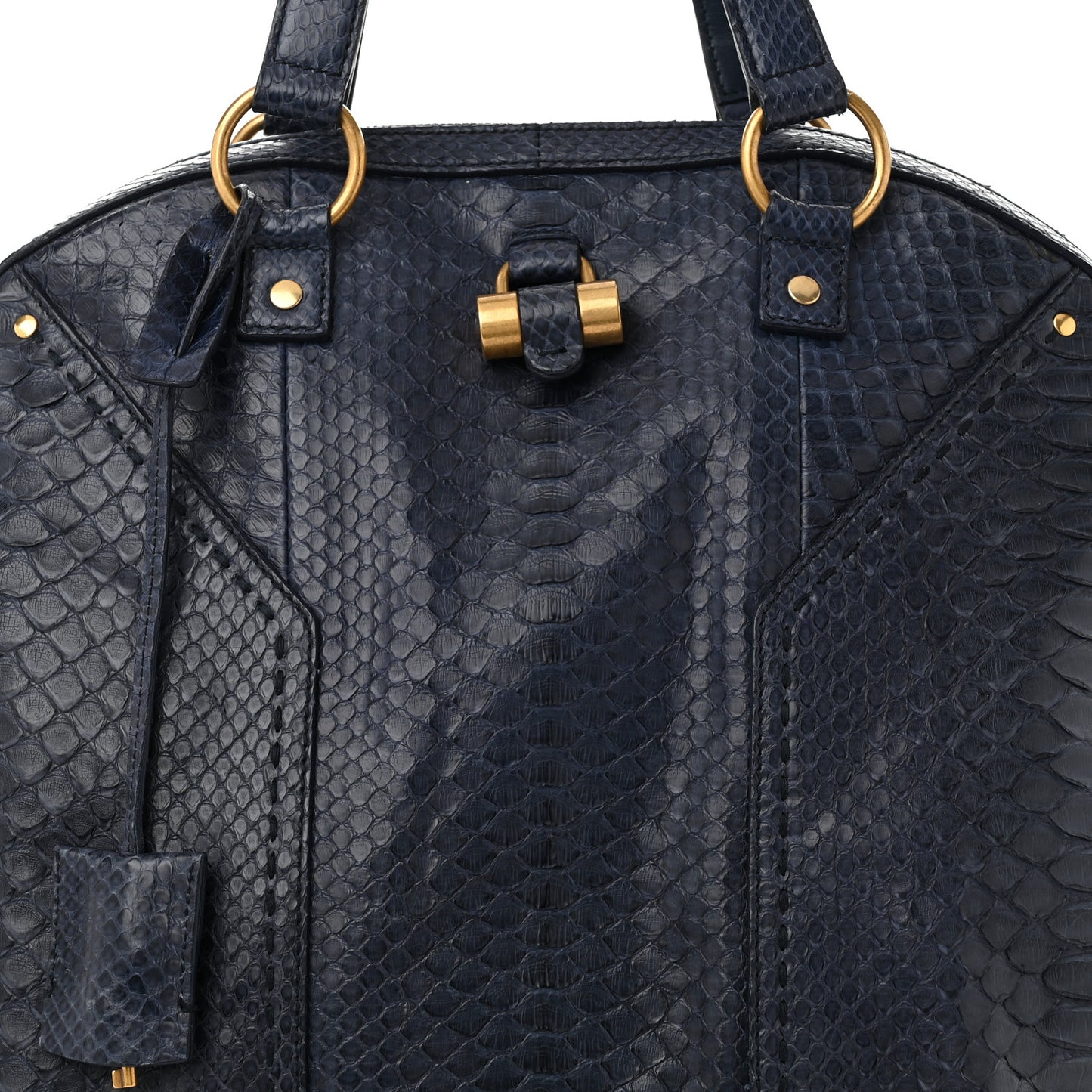 Snakeskin Oversized Muse Blue