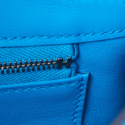 Hermes Swift Birkin 25 Bleu Frida 27 of 32