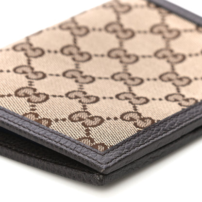 Gucci Monogram Passport Case Dark Brown 8 of 10