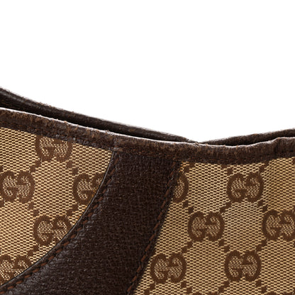 Gucci Monogram Shoulder Bag Dark Brown 13 of 14