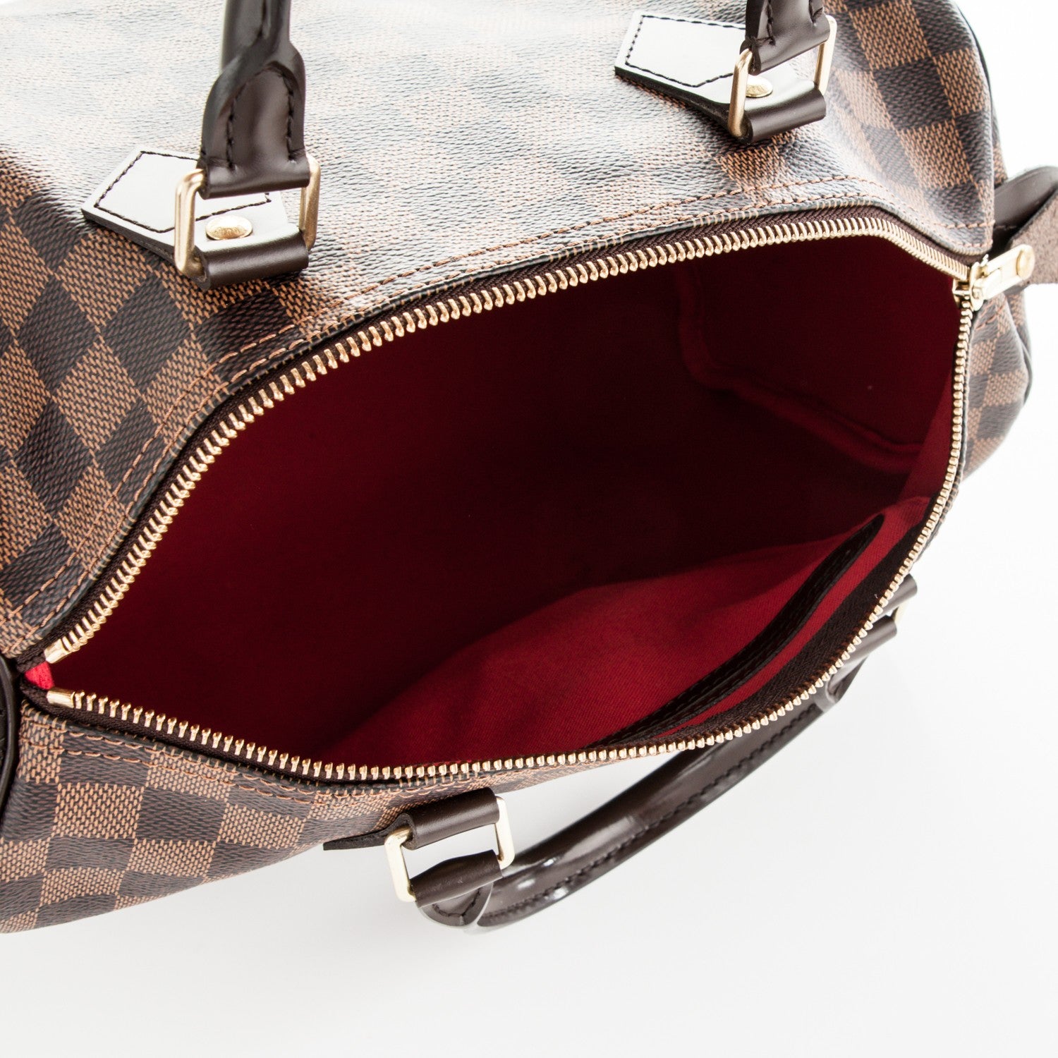 Louis Vuitton Damier Ebene Speedy 30 5 of 7