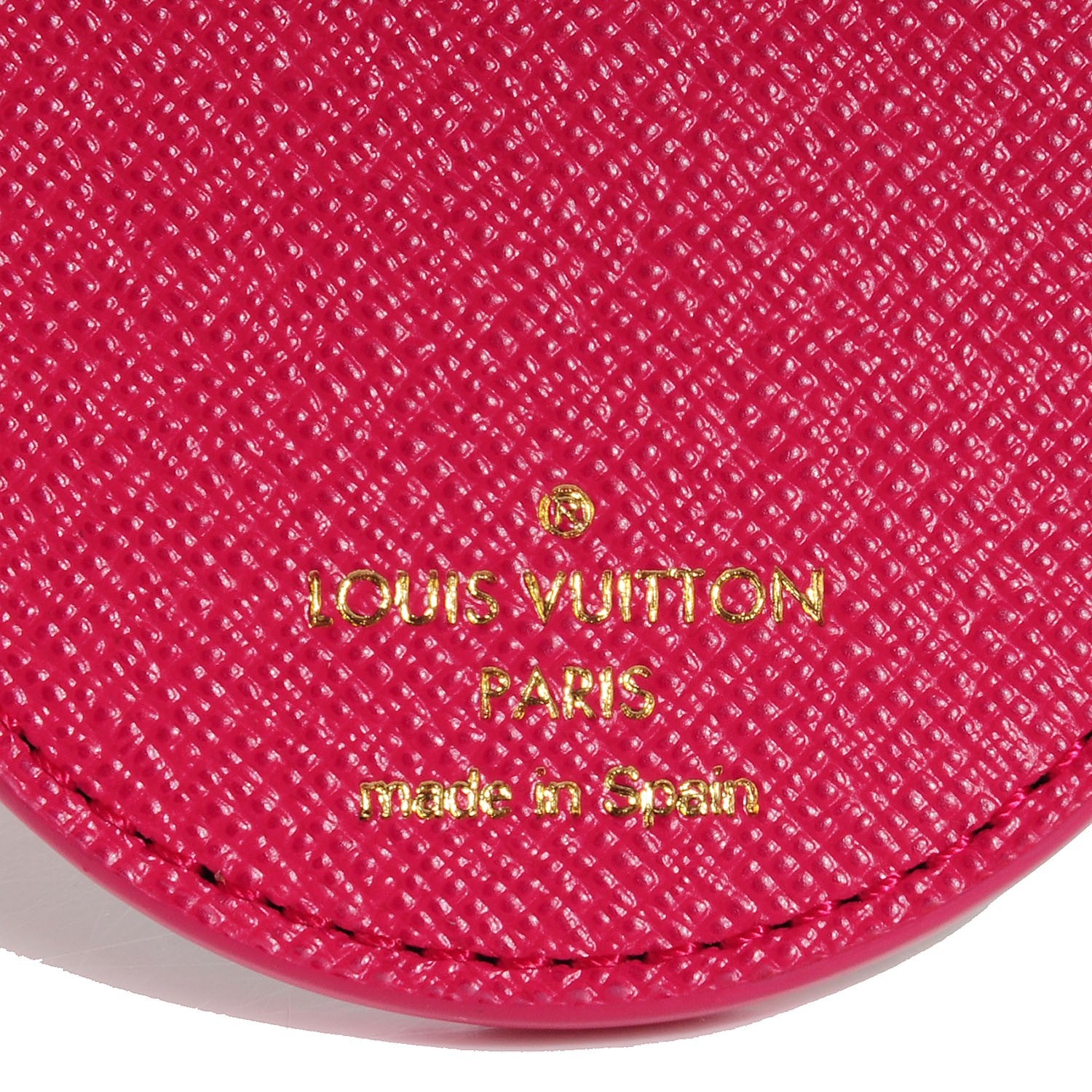 Louis Vuitton Damier Ebene Illustre Posies Bag Charm 4 of 5