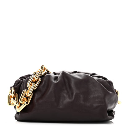Bottega Veneta Calfskin The Pouch Chain Grape 1 of 10
