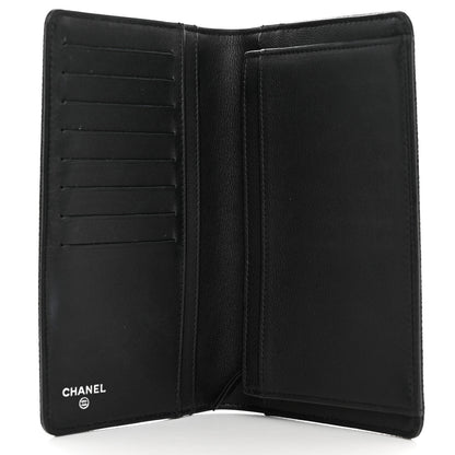 Chanel Caviar Timeless CC Yen Wallet Black 5 of 9