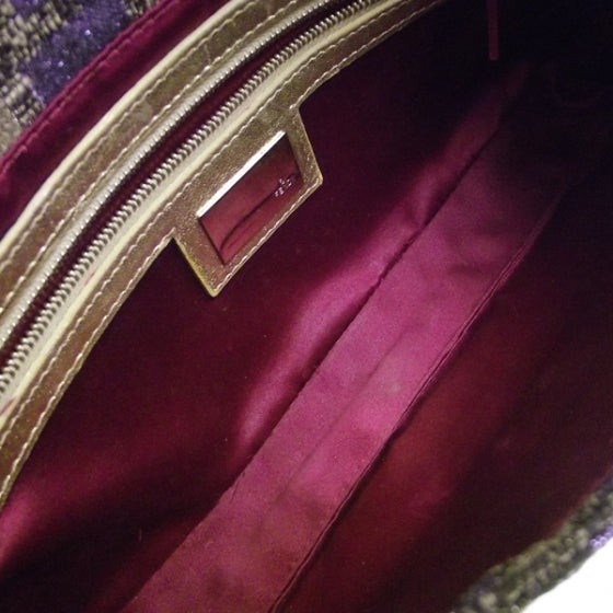 Canvas FF Baguette Gold/Purple