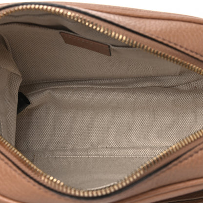 Gucci Pebbled Calfskin Small Soho Disco Bag Camelia 4 of 4