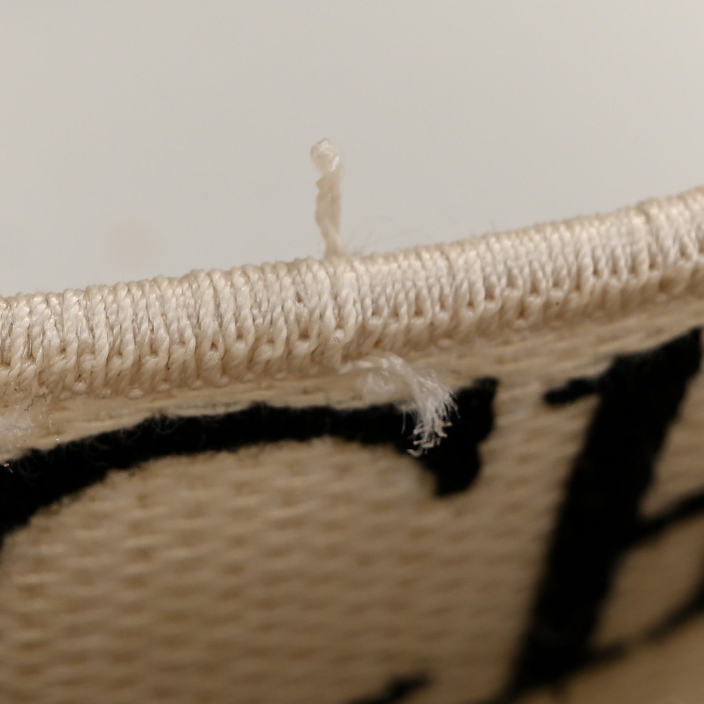 Shearling Cannage Medium Lady D- Lite Ecru