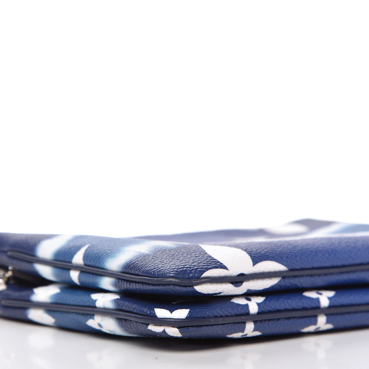 Monogram Giant Escale Double Zip Pochette Blue