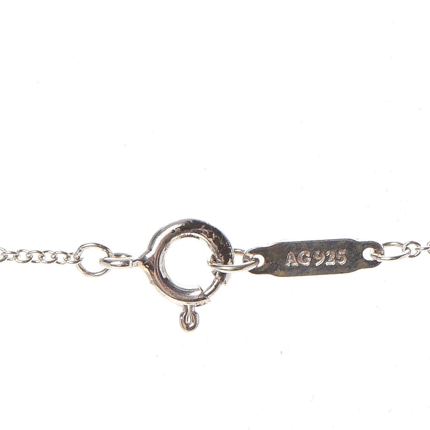 Tiffany Sterling Silver Infinity Endless Necklace 5 of 6