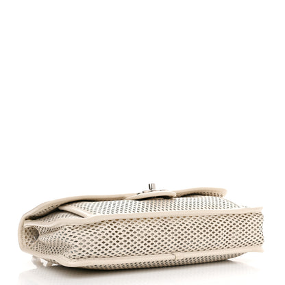 Chanel Perforated Calfskin Up In The Air Flap White 3 of 12