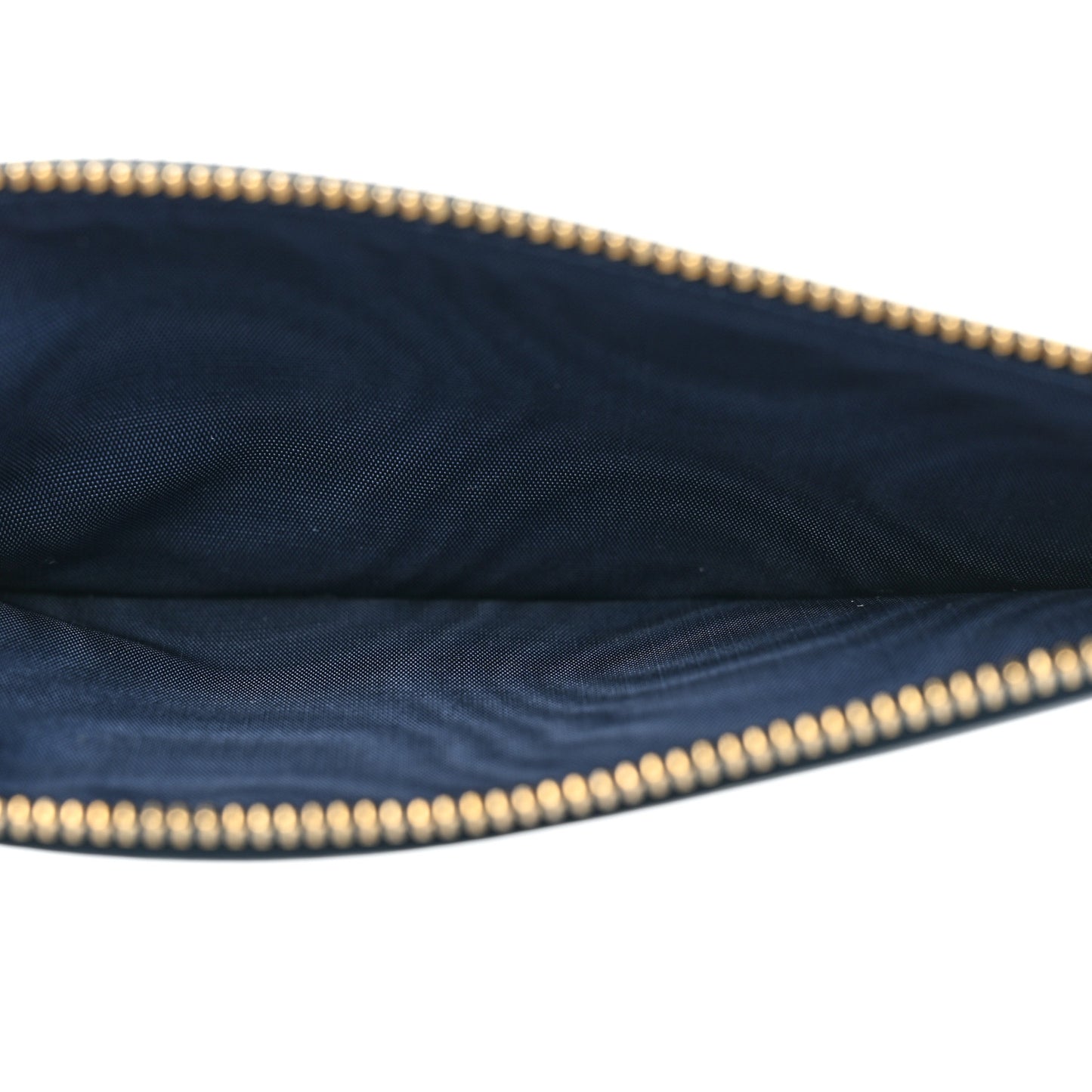 Alligator Lady Dior Pouch Blue