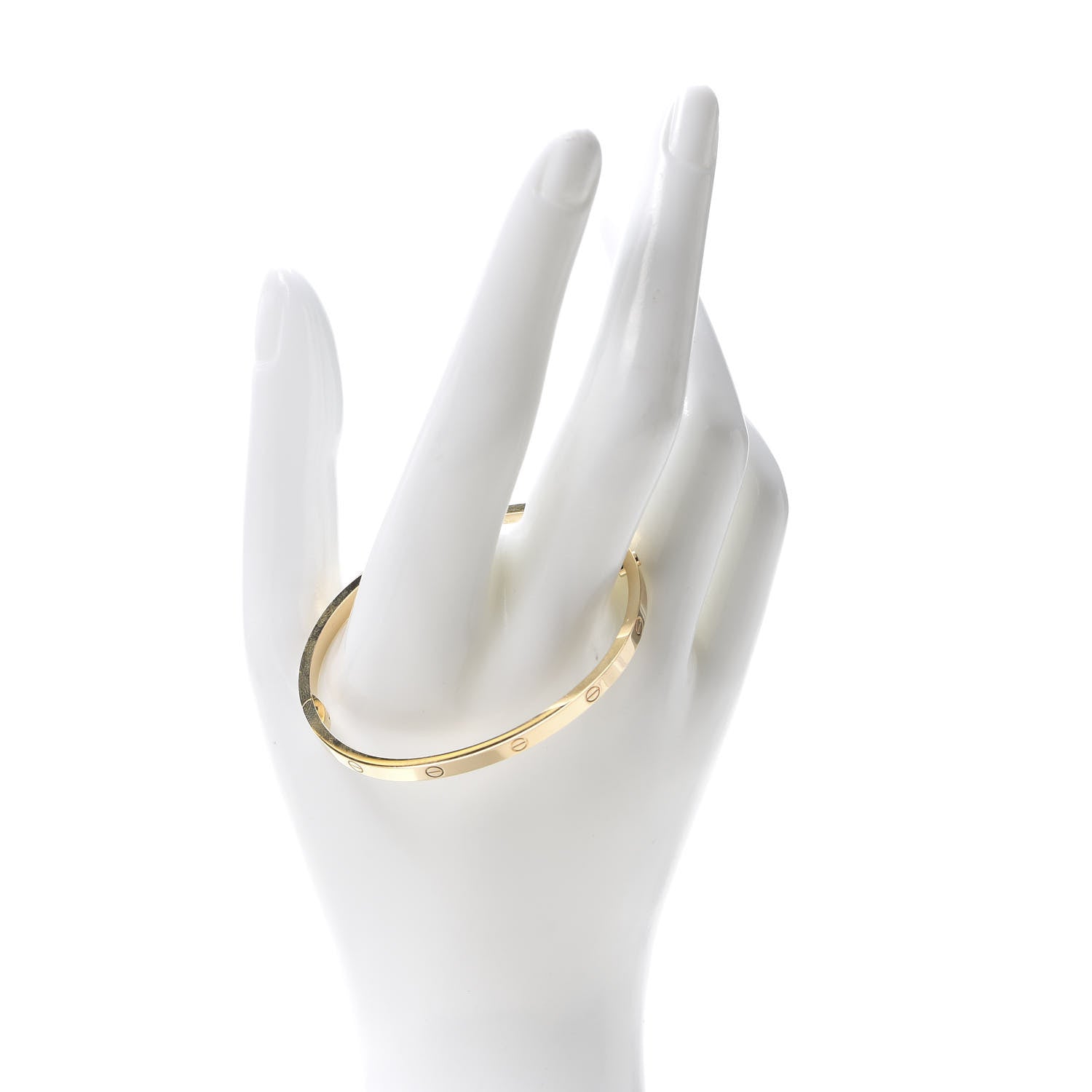 Cartier 18K Yellow Gold Small LOVE Bracelet 16 2 of 6