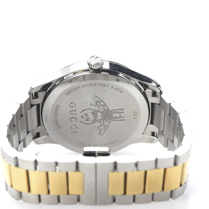Gucci Stainless Steel 38mm G-Timeless Two Tone Bee Quartz Watch 5 of 8