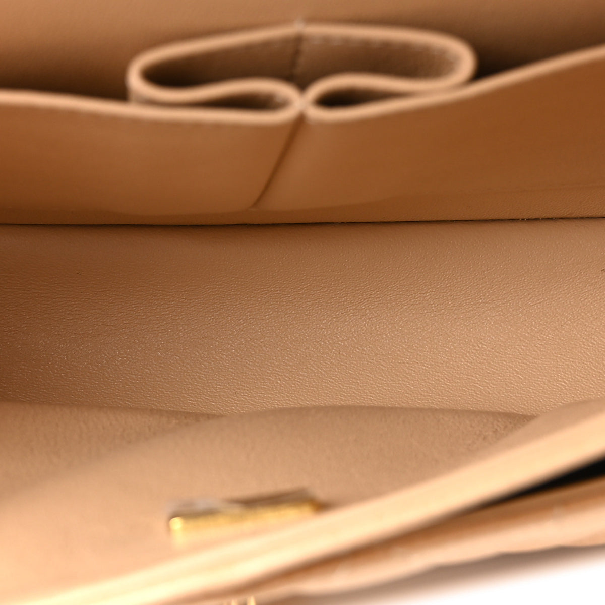 Chanel Caviar Quilted Medium Double Flap Beige 5 of 11
