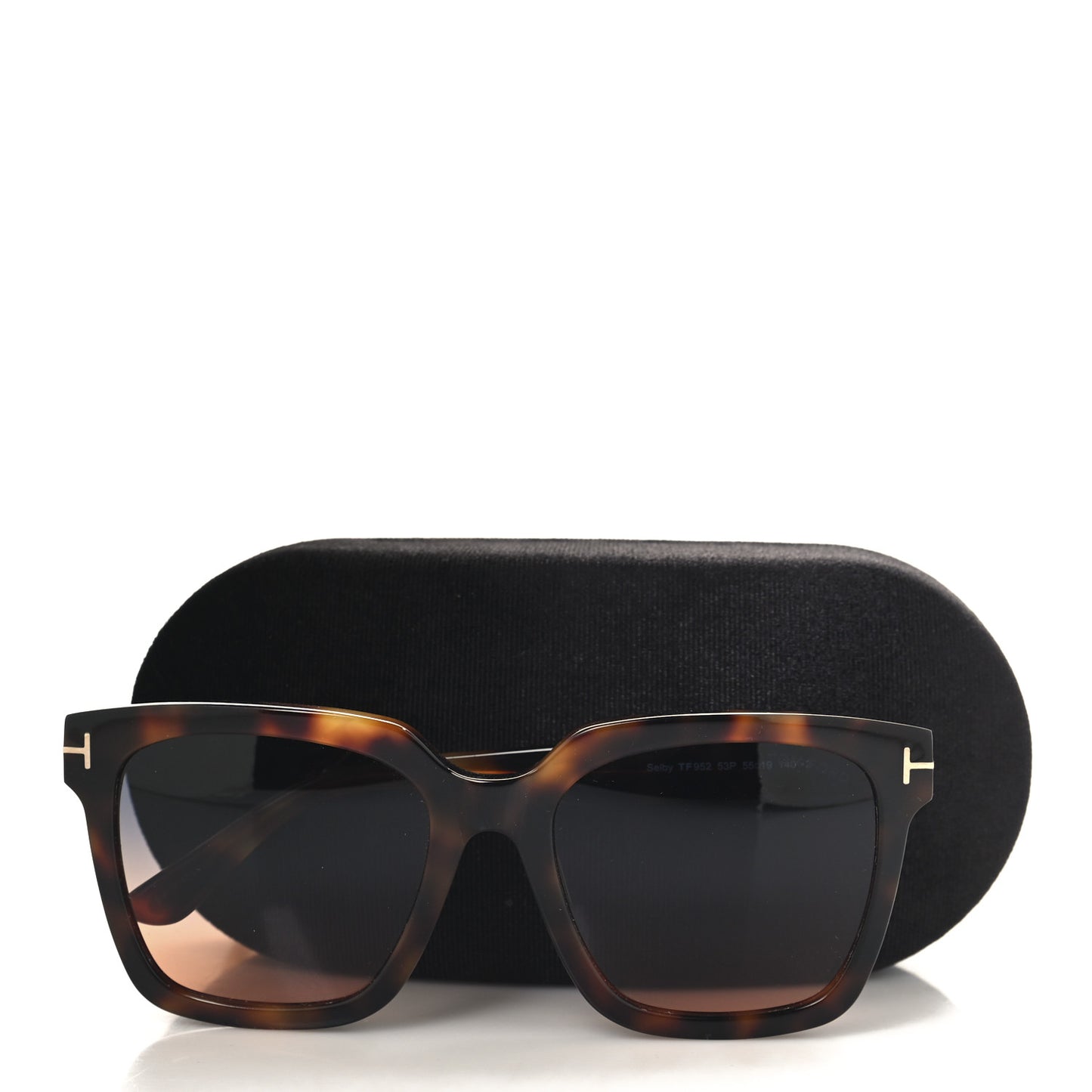 Acetate Selby Square Sunglasses TF952 Tortoise