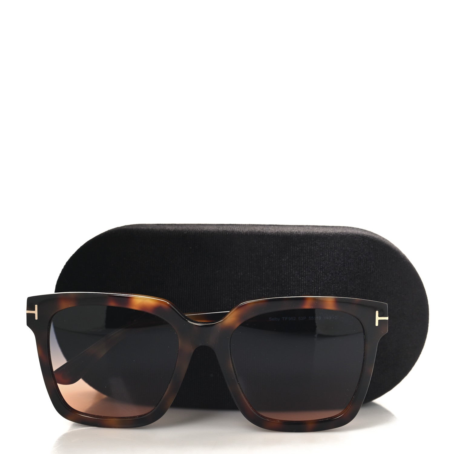 Tom Ford Acetate Selby Square Sunglasses TF952 Tortoise 7 of 7