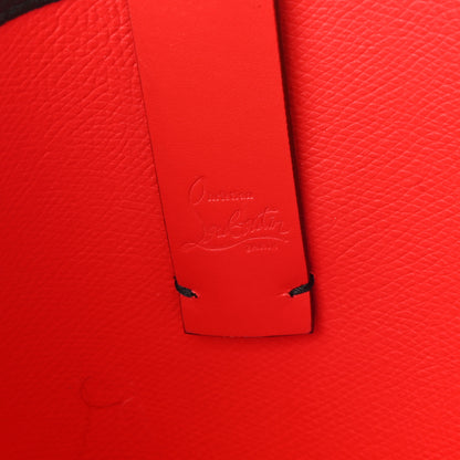 Christian Louboutin Calfskin Spikes Mini East West Cabata Tote Black 6 of 8