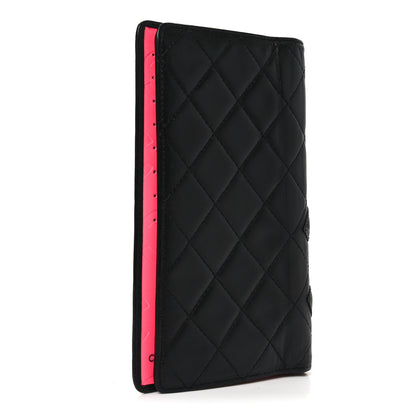 Chanel Calfskin Quilted Cambon Yen Wallet Black 3 of 8