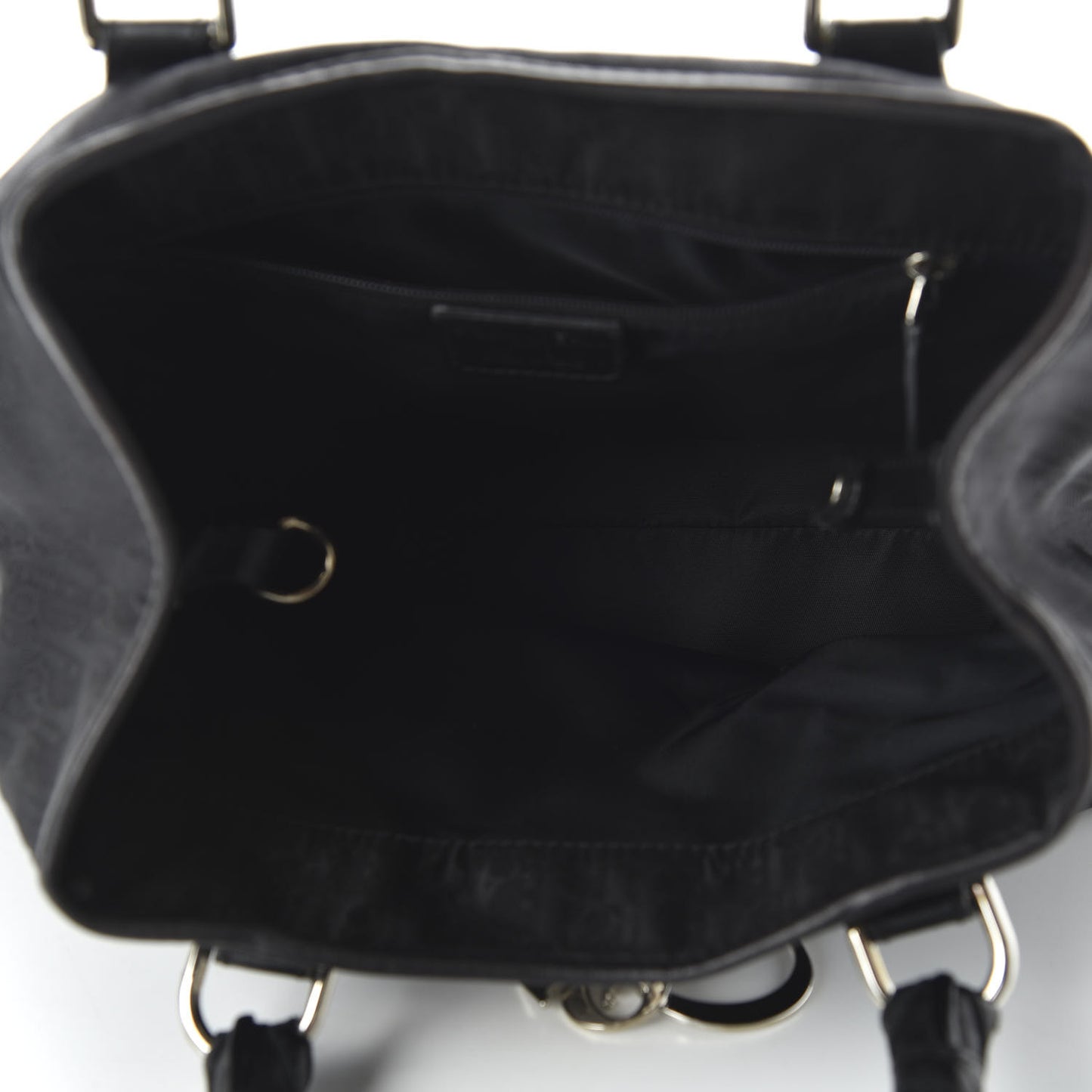 Nylon Monogram Small Lovely Tote Black