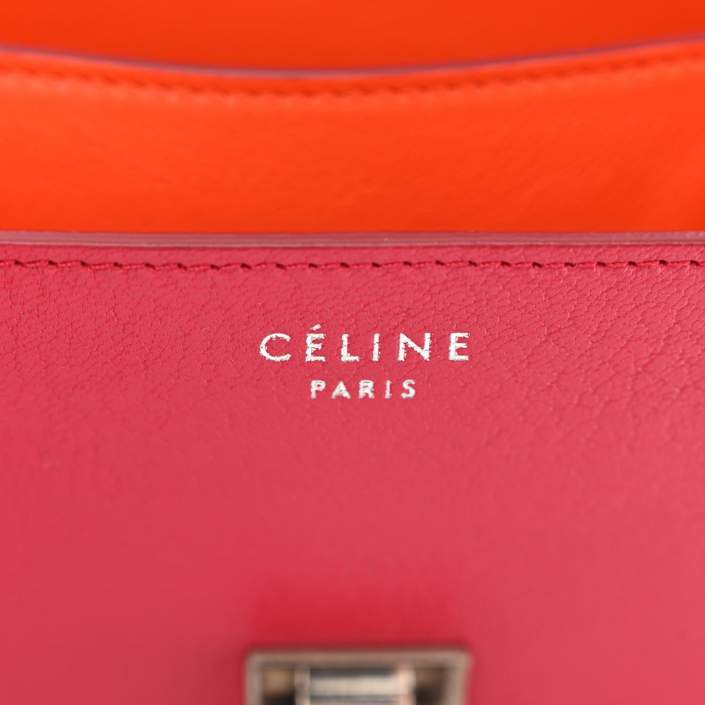 Goatskin Small Classic Box Flap Bag Dark Pink