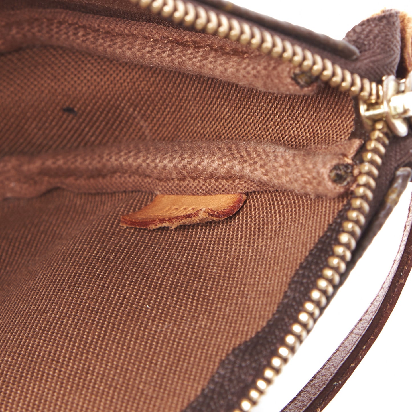 Monogram Graffiti Pochette Accessories Kaki