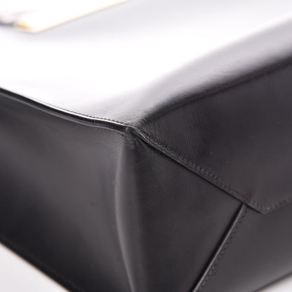 Balenciaga Soft Calfskin Medium Cable Shopper Tote Black 12 of 13