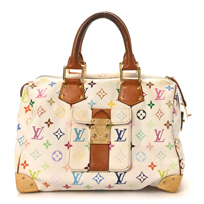 Louis Vuitton Monogram Multicolor Speedy 30 White 1 of 11