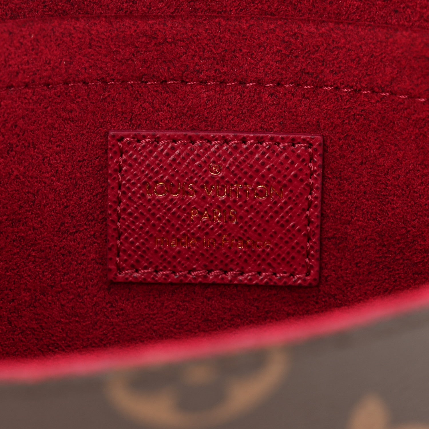 Louis Vuitton Monogram Pochette Felicie Chain Wallet Fuchsia 12 of 21