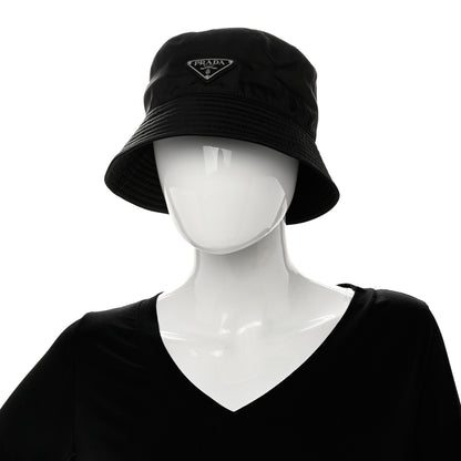 Prada Nylon Bucket Hat M Black 2 of 8