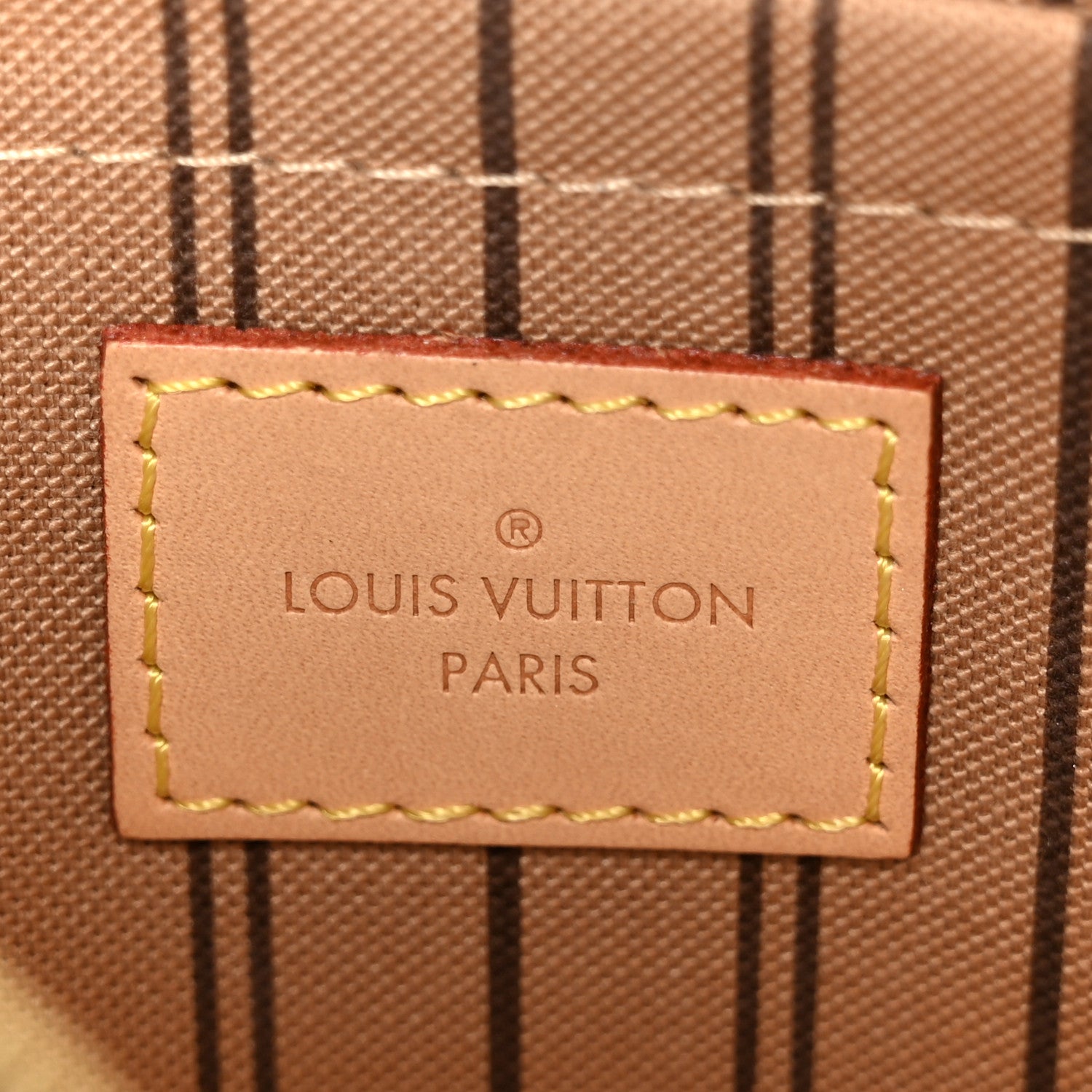 Louis Vuitton Monogram Neverfull MM GM Pochette 6 of 7