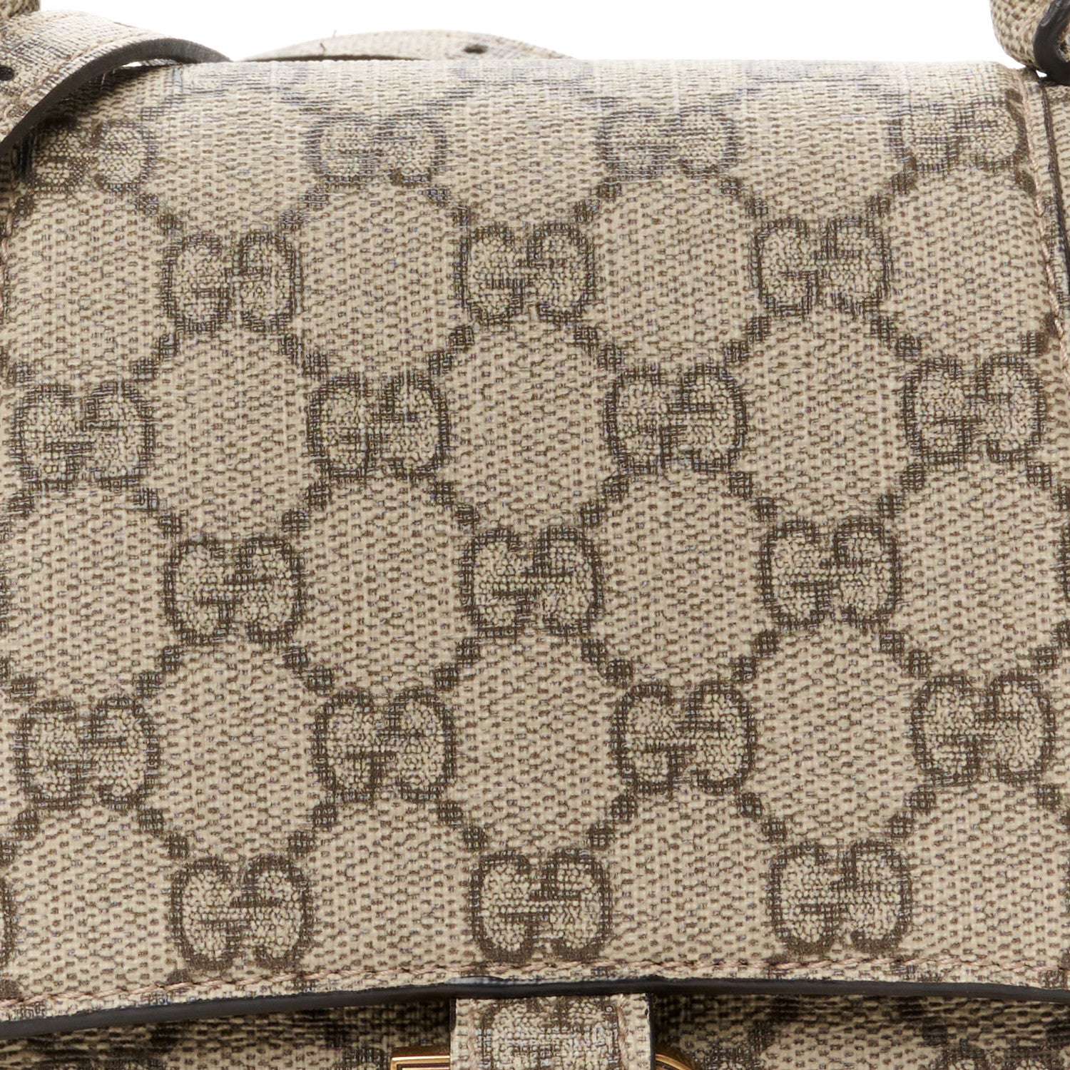Balenciaga X GUCCI GG Supreme Monogram Small Hourglass Top Handle Bag Beige Ebony 10 of 12