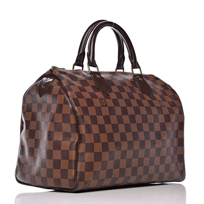 Louis Vuitton Damier Ebene Speedy 30 3 of 15