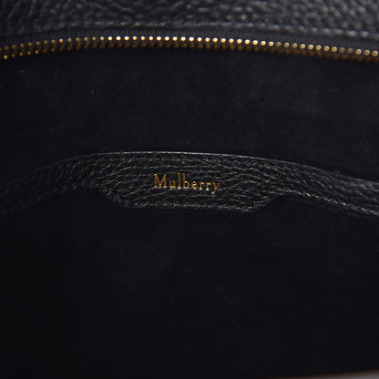 Mulberry Classic Grain Small Bayswater Zip Tote Black 6 of 9