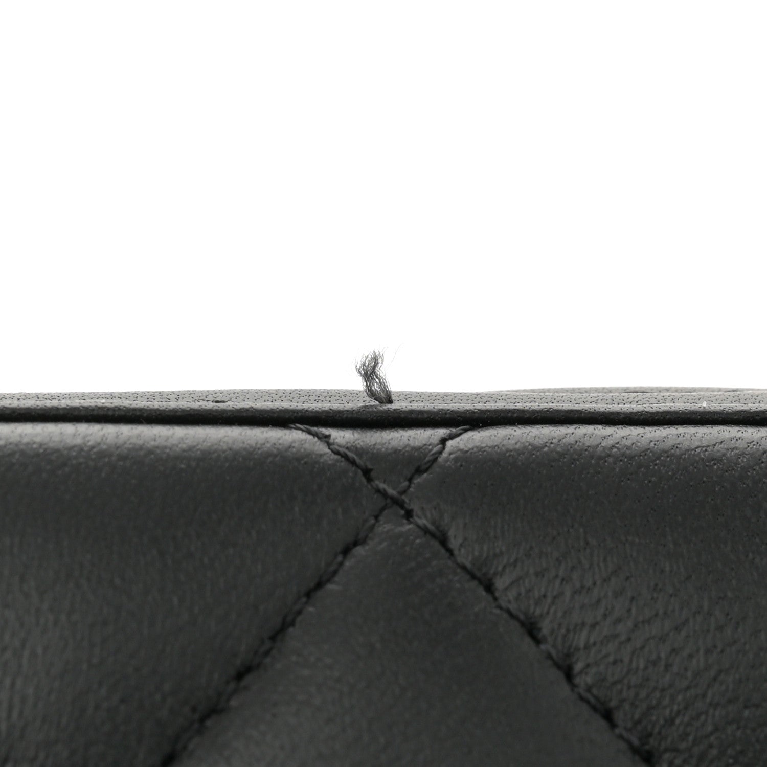 Chanel Lambskin Quilted Enamel CC Pearl Crush Small Vanity Case With Chain Black 11 of 11