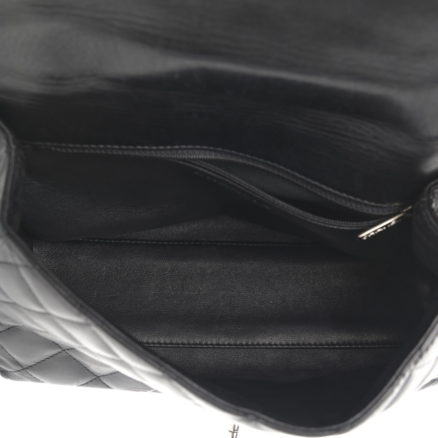 Chanel Lambskin Quilted Medium Kelly Flap Black 5 of 11