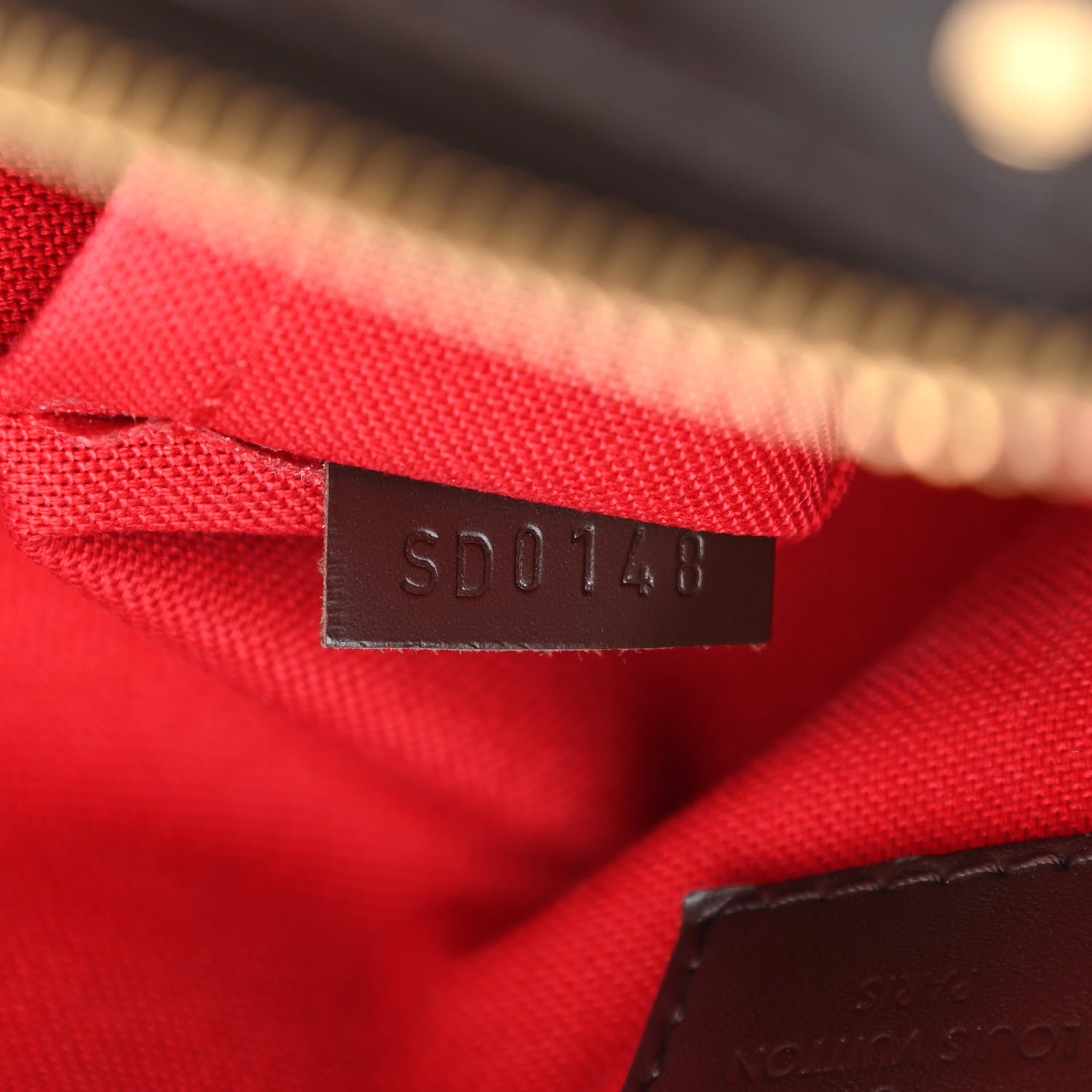 Louis Vuitton Damier Ebene Siena MM 7 of 10