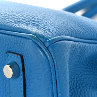 Hermes Togo Verso Birkin 30 Bleu Zanzibar Malachite 10 of 12