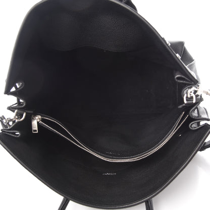 Saint Laurent Grained Calfskin Large Souple Sac De Jour Black 5 of 9