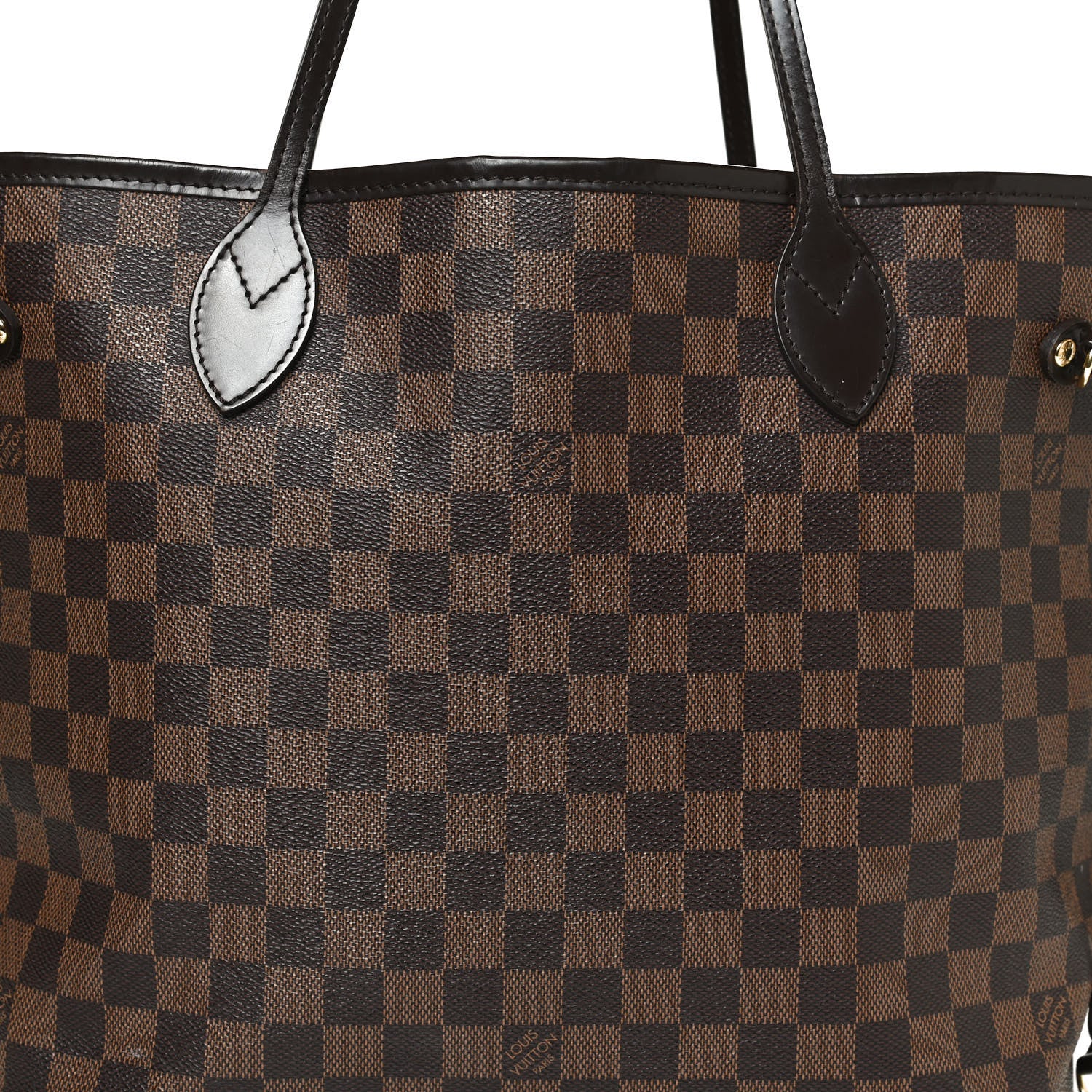 Louis Vuitton Damier Ebene Neverfull MM 9 of 12
