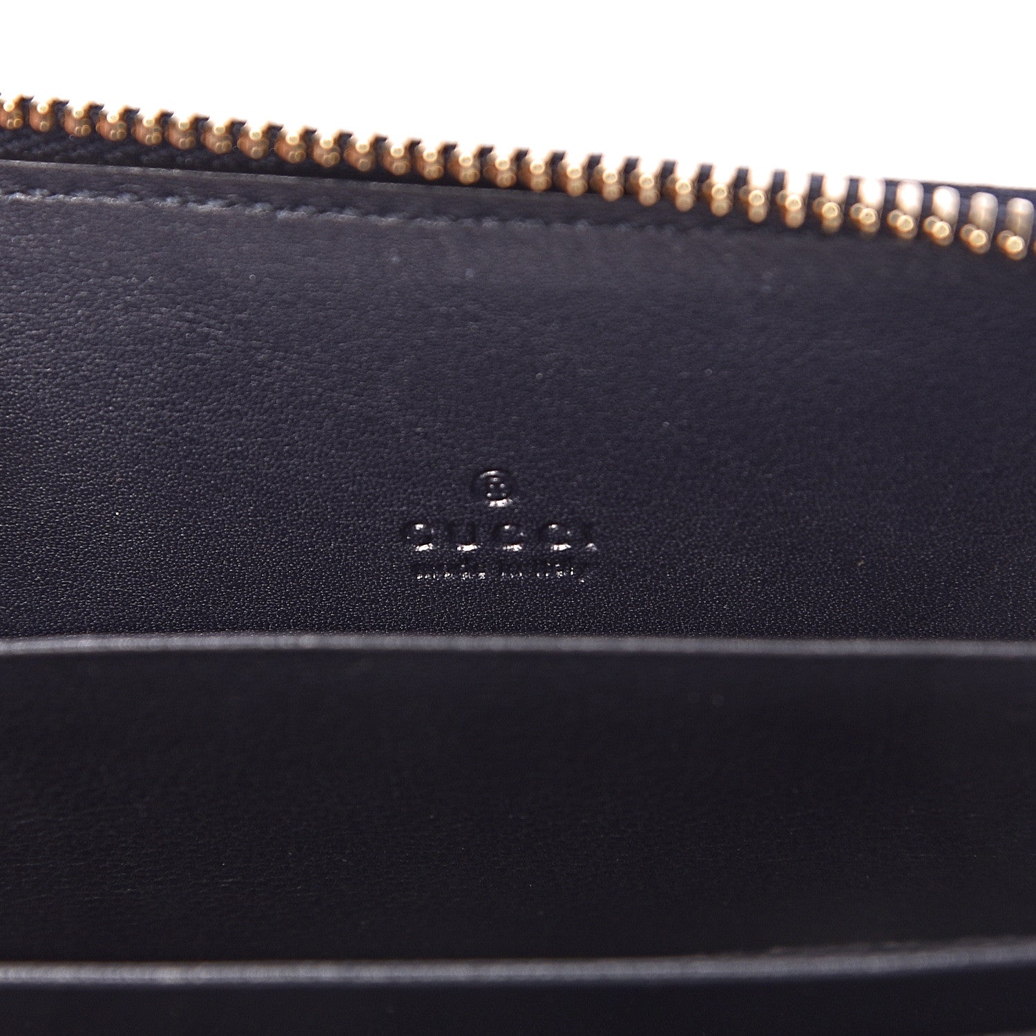 Gucci Microguccissima Zip Around Card Case Navy 6 of 8