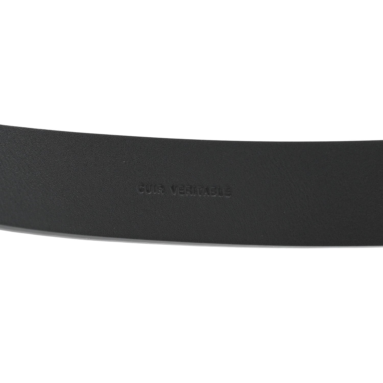 Chanel Glazed Calfskin CC Belt 80 32 Black 3 of 7